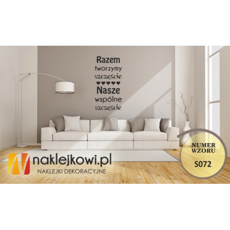 Razem tworzymy szczęście. Nasze wspólne szczęście