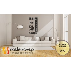 Ból jest tymczasowy. Duma zostaje