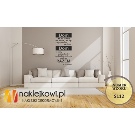 Dom – to nie tapety, nie meble, nie kąt z żyrandolem, obrazem...