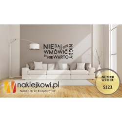 Nigdy nie daj sobie wmówić, że nie warto