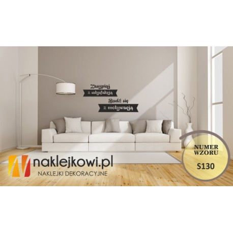 Zasypiaj z satysfakcją. Budź się z motywacją