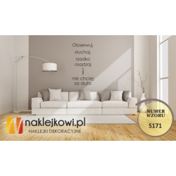 Obserwuj, słuchaj, rzadko osądzaj i nie chciej za dużo