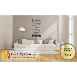 Żyj tak, jakbyś miał umrzeć jutro. Ucz się tak, jakbyś miał żyć wiecznie