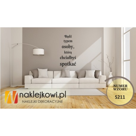 Bądź typem osoby, którą chciałbyś spotkać