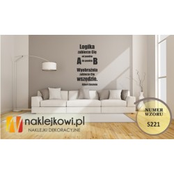 Logika zabierze Cię od punktu A do punktu B. Wyobraźnia zabierze Cię wszędzie. Albert Einstein