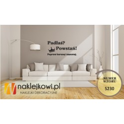 Padłaś? Powstań! Popraw koronę i zasuwaj.