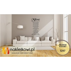 Miłość cierpliwa jest, łaskawa jest. Miłość nie zazdrości...