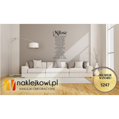 Miłość cierpliwa jest, łaskawa jest. Miłość nie zazdrości...