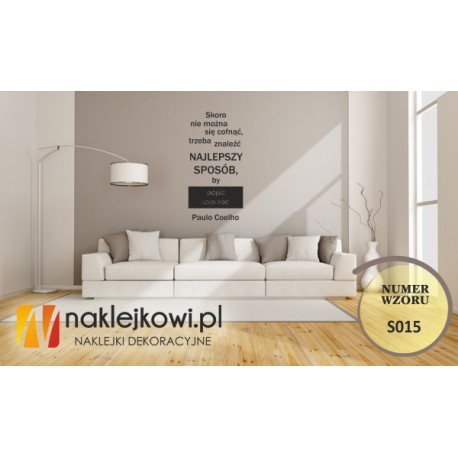 Skoro nie można się cofnąć, trzeba znaleźć najlepszy sposób, by pójść naprzód.