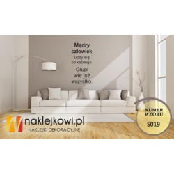 Mądry człowiek uczy się od każdego. Głupi wie już wszystko